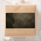 クラシックな差出人住所ラベル ラベル (インサイチュ)