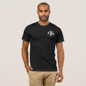 クラシックな彫像のサッカー祝賀アート Tシャツ (正面フル)