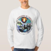 クラシックな愛国者のワイシャツ Tシャツ (正面)
