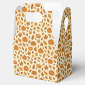 クラシックな感謝祭のパターン フェイバーボックス (オープン)