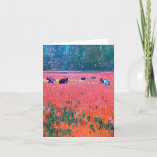 クラシックな折りたたみ式のノートカード サンキューカード