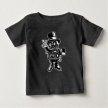 クラシックな撮影技師のベビーのTシャツ
