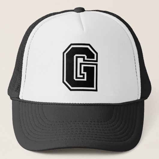 クラシックな文字"G" キャップ (正面)
