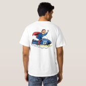 クラシックな新しいロゴTシャツ Tシャツ (裏面フル)
