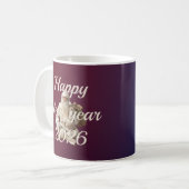 クラシックな新年マグカップ コーヒーマグカップ (正面左)