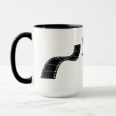 クラシックな映画マグ マグカップ (左)