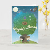 クラシックな時の挨拶状 カード (黄色い花)