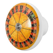 クラシックな木のルーレット盤の陶磁器のノブ セラミックノブ (右)