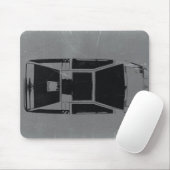 クラシックな概念車 マウスパッド (マウス)