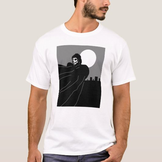 クラシックな死 Tシャツ (正面)