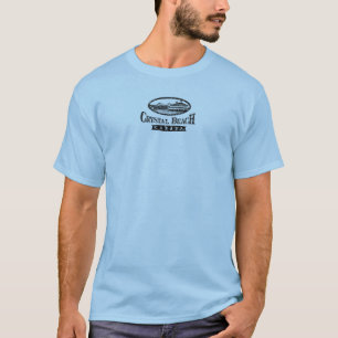 クラシックな水晶ビーチ Tシャツ