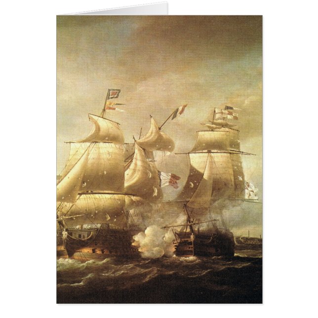 クラシックな海戦い1 (正面)