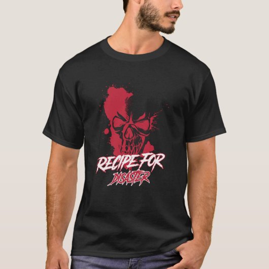 クラシックな災難のレシピ Tシャツ (正面)