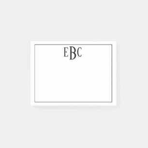 クラシックな白黒ポスト・イット ポストイット