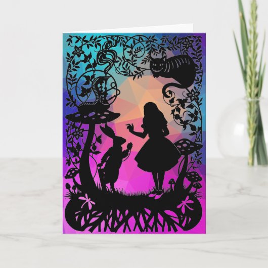 クラシックな童話。ブランクカード カード (正面)