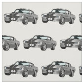 クラシックな筋肉車の生地 ファブリック (見本)