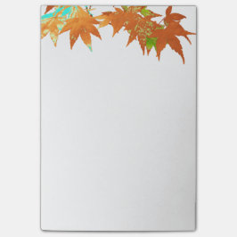 クラシックな紅葉の日本のなかえではおおいを去ります ポストイット