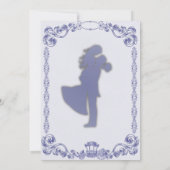 クラシックな結婚式の招待状 招待状 (裏面)