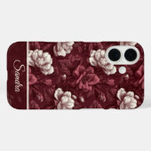 クラシックな結婚祝い クチナシの名前 Case-Mate iPhoneケース (裏面 (横))