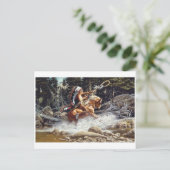 クラシックな絵画の郵便はがき ポストカード (スタンド正面)