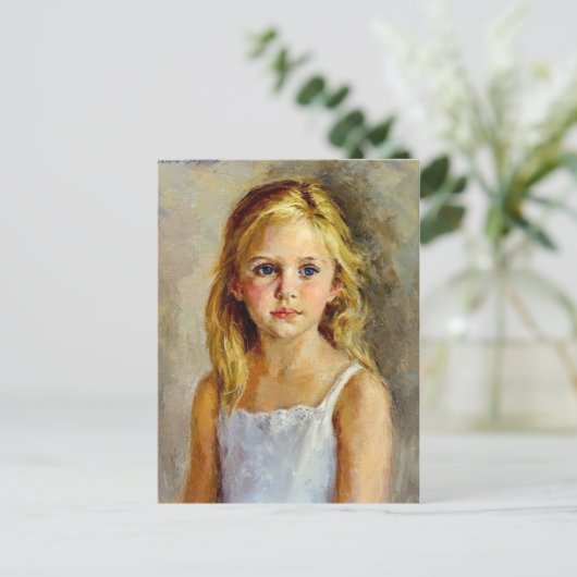 クラシックな絵画の郵便はがき ポストカード (スタンド正面)