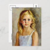 クラシックな絵画の郵便はがき ポストカード (正面/裏面)