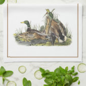 クラシックな自然2020のカレンダーの台所タオル キッチンタオル (折り畳み)