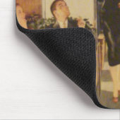 "クラシックな航空会社旅行" マウスパッド (コーナー)