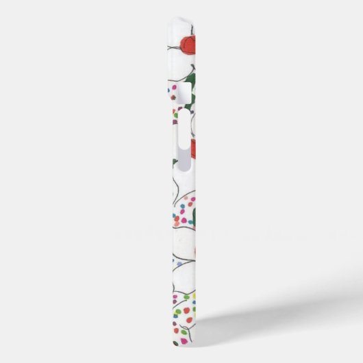 クラシックな花柄 Case-Mate iPhoneケース (裏面 / 左)