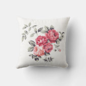 クラシックな花 クッション (裏面)