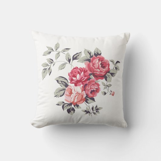 クラシックな花 クッション (正面)