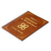 クラシックな表紙 ノートブック (左側)