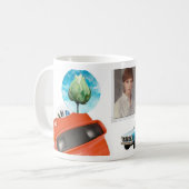 クラシックな記憶レトロの80年代日の夢 コーヒーマグカップ (正面左)