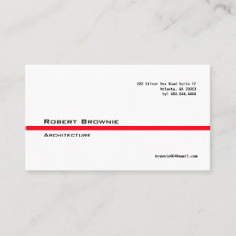 クラシックな赤線名刺 名刺