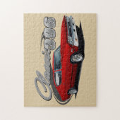 クラシックな赤396 ジグソーパズル (縦)