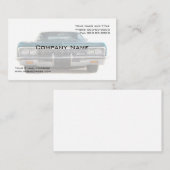 クラシックな車のコレクターの名刺 名刺 (正面/裏面)