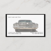 クラシックな車のコレクターの名刺 名刺 (正面)