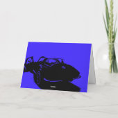 クラシックな車のハッピーバースデーカード カード (裏面)