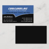 クラシックな車の名刺 名刺 (正面/裏面)