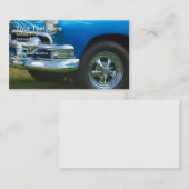 クラシックな車の名刺 名刺 (正面/裏面)