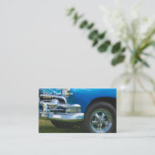 クラシックな車の名刺 名刺 (スタンド正面)