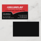 クラシックな車の名刺 名刺 (正面/裏面)