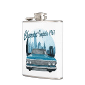 クラシックな車シボレー・インパラ1961年 フラスク (左)