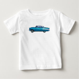 クラシックな車1957年のChevy BelAire ベビーTシャツ