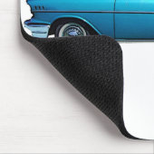 クラシックな車1957年のChevy BelAire マウスパッド (コーナー)