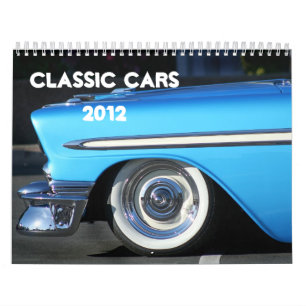 クラシックな車2012のカレンダー カレンダー