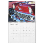 クラシックな車2017のカレンダー カレンダー (2月 2027)
