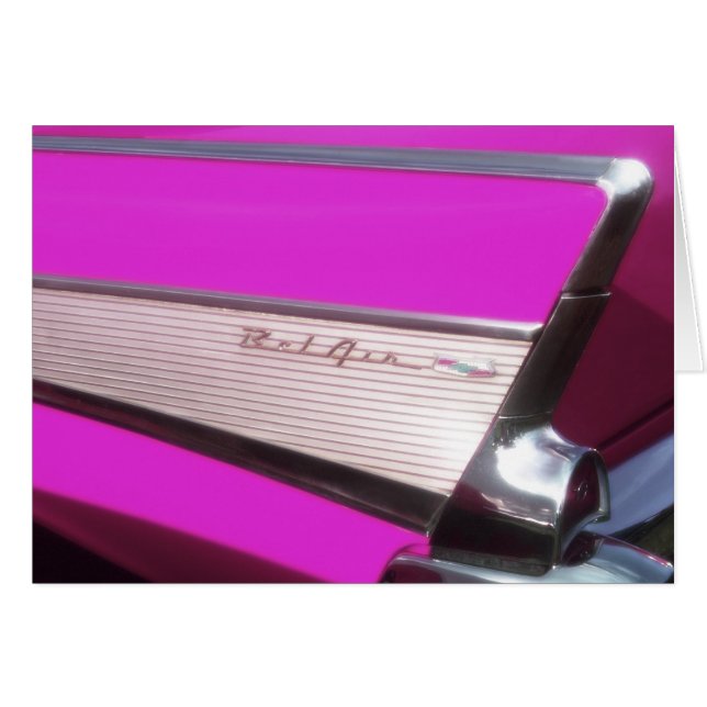 クラシックな車: シボレーBel Air (正面横)