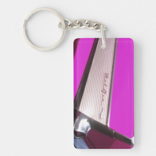 クラシックな車: シボレーBel Air キーホルダー (正面)