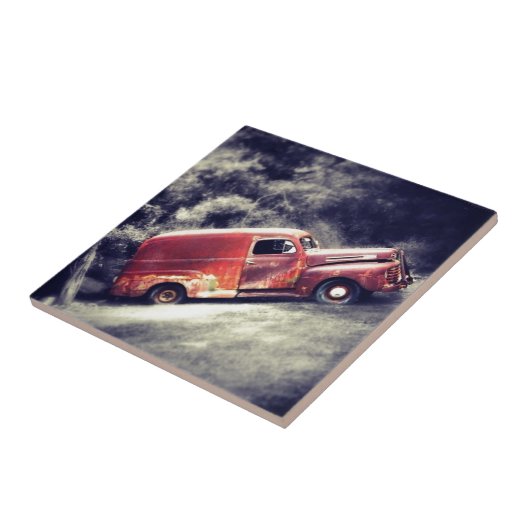 クラシックな車 タイル (側面)